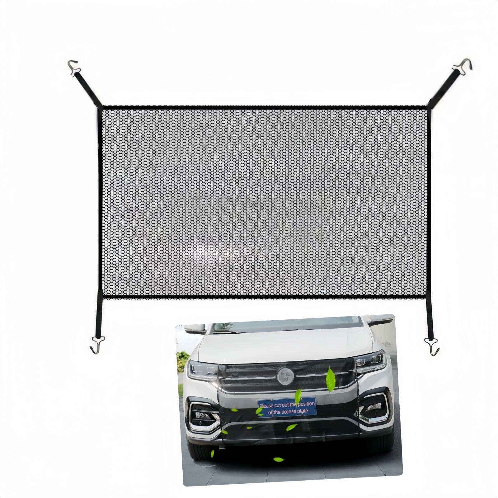 BUG SCREEN バグスクリーン 　インパラ　ベルエア　VW 旧車 Amazon.com: Car Grill Mesh, 43 x 29 Inch Front Grille Bug Screen